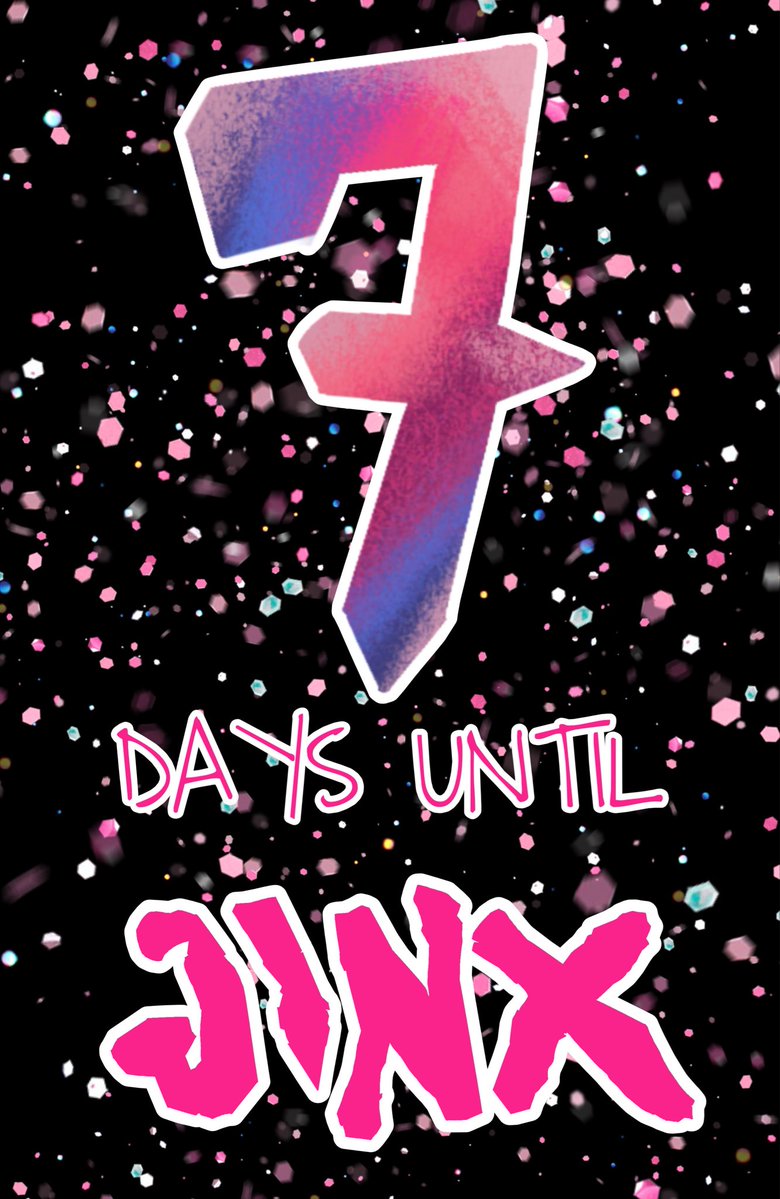 ParxTimes's tweet photo. We are officially ONE WEEK away from JINX!!! Keep an eye out for a project we have planned to keep everyone excited for release day! 🍬🐈‍⬛💘🤞 https://t.co/wlhoQJD5Dk