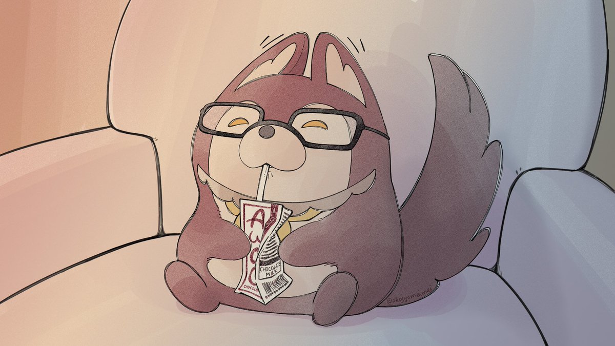 okojyomeimei's tweet photo. 🥛 Little Habits
6 or 26, it doesn’t matter as long as you’re a happy wolfie~
Awooo!
#LittleWolfJuly #ValkolsThe6Li 
#ValkoIsLoved https://t.co/kb4oIg6LN7