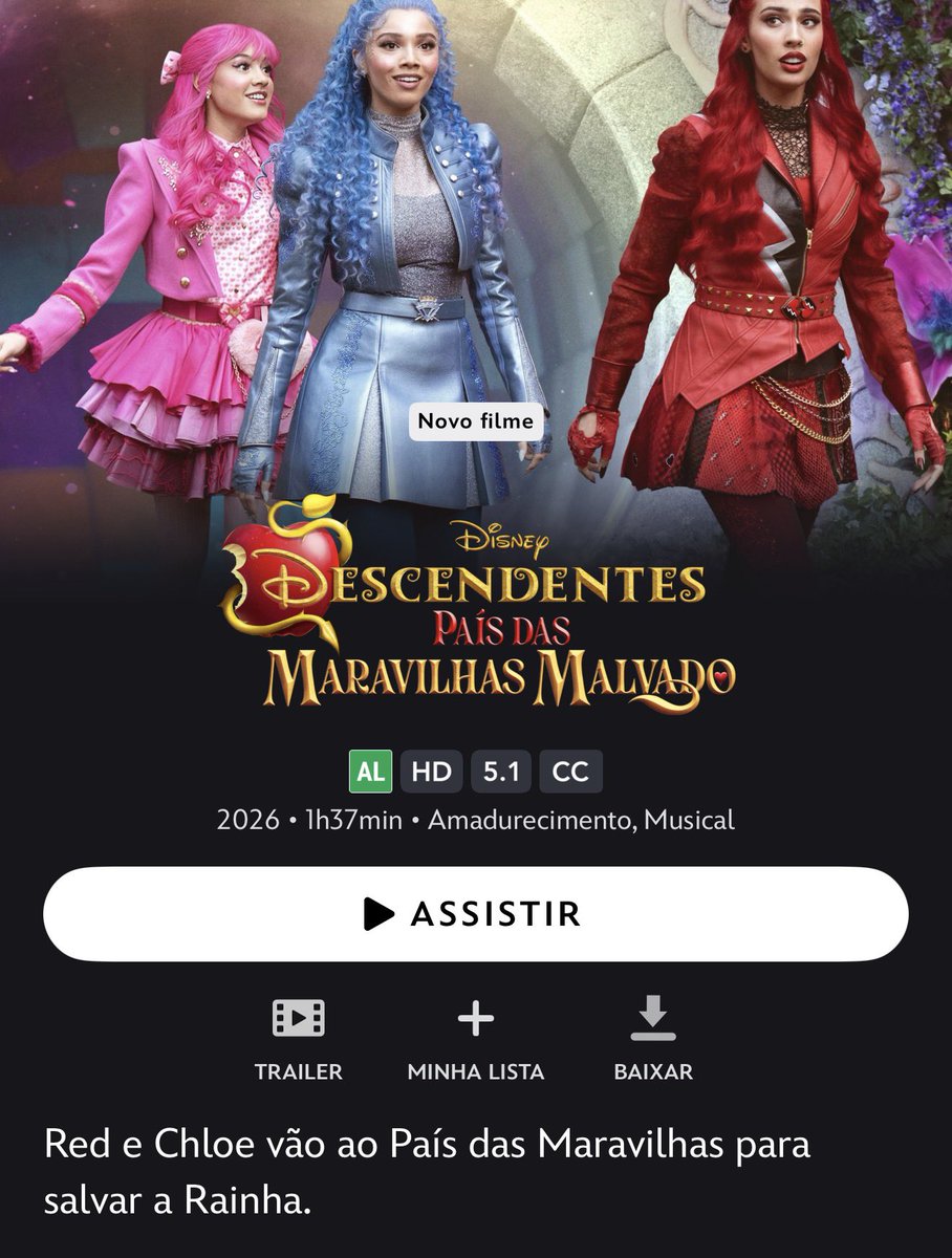 junincks's tweet photo. Descendentes Wicked Wonderland é o meu top3 fácil fácil https://t.co/FlqxcEKGzk