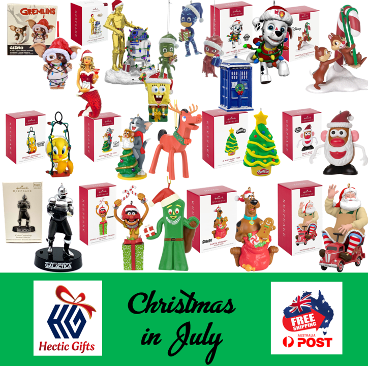HecticGifts's tweet photo. https://t.co/r8G0bEyOhZ
Celebrate Christmas in July with toys & Ornaments that are as unique as you! 10% OFF Until July 31st
#HecticGifts #Christmas #Ornaments #Collectible #KurtAdler #HallmarkKeepsake #DecemberDiamonds #decorations #FreeShipping #AustraliaWide #FastShipping https://t.co/Tajy0gaQLY