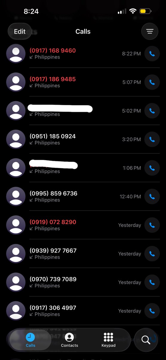 sapphireviii's tweet photo. medyo nakakapikon na ha. random numbers kept on calling me since Monday and most of them are autogenerated calls offering different kinds of loans. 😠😠😠
partida may pa sim registration pa silang nalalaman tapos ganyan. https://t.co/01Kd6qdGS0