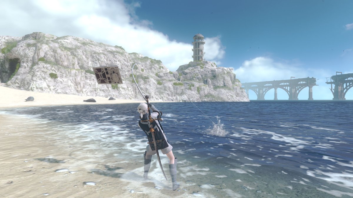 squareenix_jp's tweet photo. 【7/20は #海の日】

夏休みの人もそうじゃない人も🏝
ゲームで海水浴を楽しんで、暑い夏を涼やかに乗り切りましょう🏄
スクエニ作品に登場する海でのひと幕をご紹介します。 https://t.co/ddfvd8kqDn