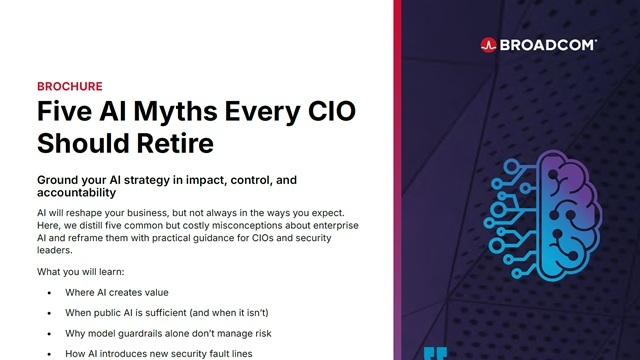 stevenbtwitta's tweet photo. 🚫 Don’t fall for AI hype! Our new brochure busts 5 AI myths every CIO should retire. Learn where AI truly adds value, how to manage risk, and why humans still matter. #AI #CIO #Cybersecurity https://t.co/yU67ehZwHA https://t.co/HEhuQgCHxd