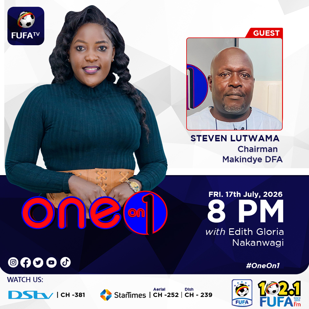 fufatv1's tweet photo. Tonight, Makindye DFA & Lukuli Hearts Chairman Steven Lutwama sits down with @NakanwagiGloria on #OneOn1. https://t.co/XEDUmVXstd