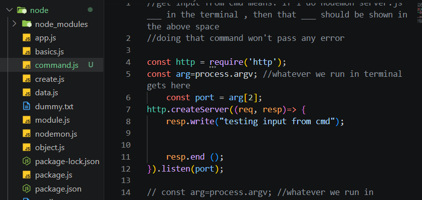 aayusha1317's tweet photo. #LSPPDay45 learnt about inputs with cmd, getting the terminal data in the array and using it for as the port. using of this, we can make dynamic port.
#LearningWithLeapfrog #60DaysOfLearning2026 @lftechnology #nodejs https://t.co/gxuPWLns5x