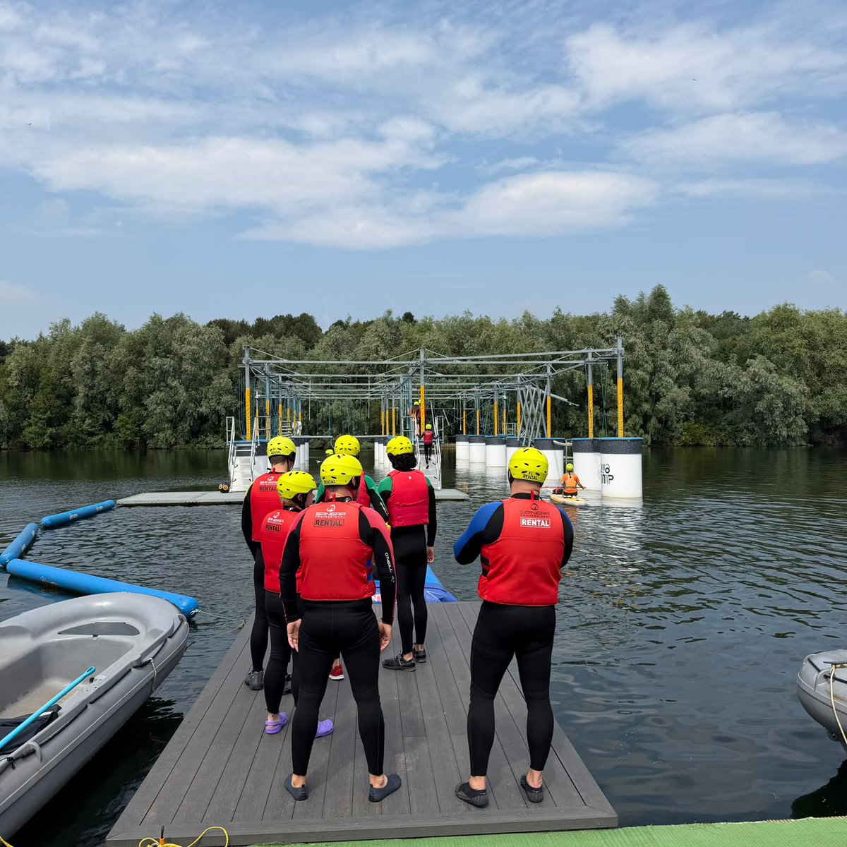 qphschester's tweet photo. What a perfect day for our Uniformed Protective Services students to enjoy a well deserved trip to Wild Shore, to cool down, have fun &amp; let off some steam after a busy year of hard work.
We’re incredibly proud of these students &amp; all they’ve achieved so far.
#definingfutures https://t.co/dRJYMCdKU5