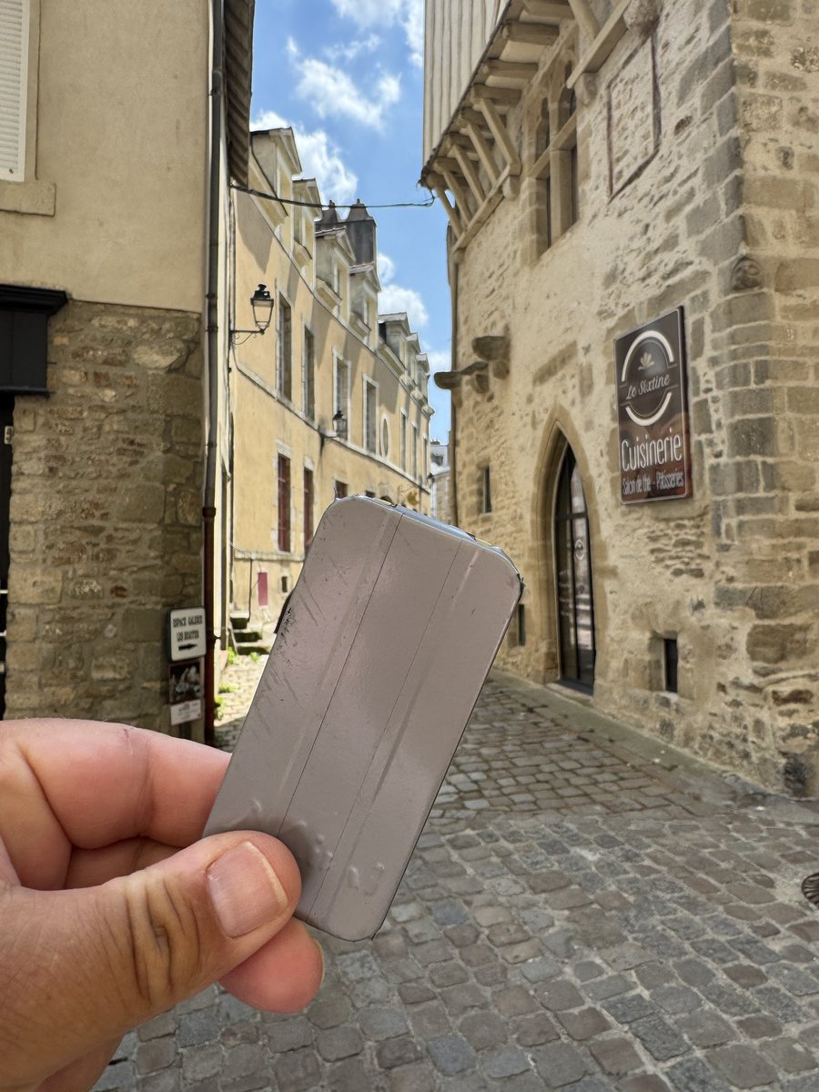THFCWoutor's tweet photo. Nr 1524 in Vannes #geocache #geocaching https://t.co/SSKFhUL5ip