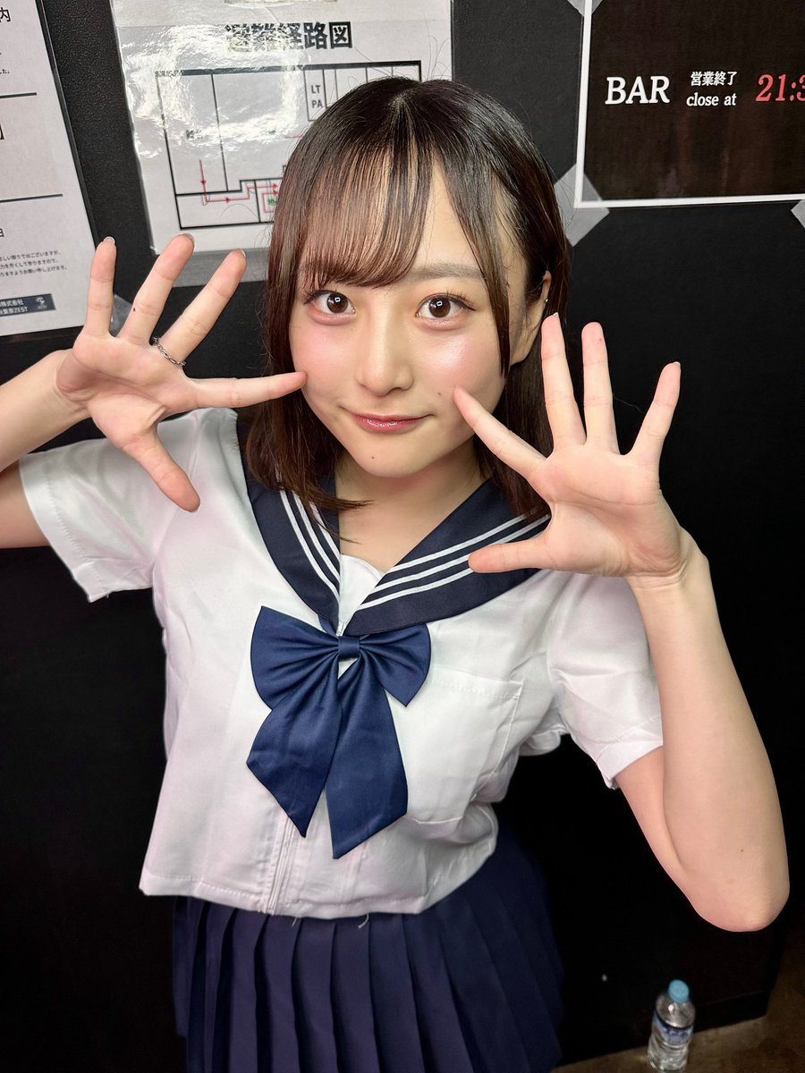 bbdash2's tweet photo. Creamに載ってそうな夏セーラー服のここなちゃん可愛すぎる
#ミスマイ https://t.co/113vPlhagK
