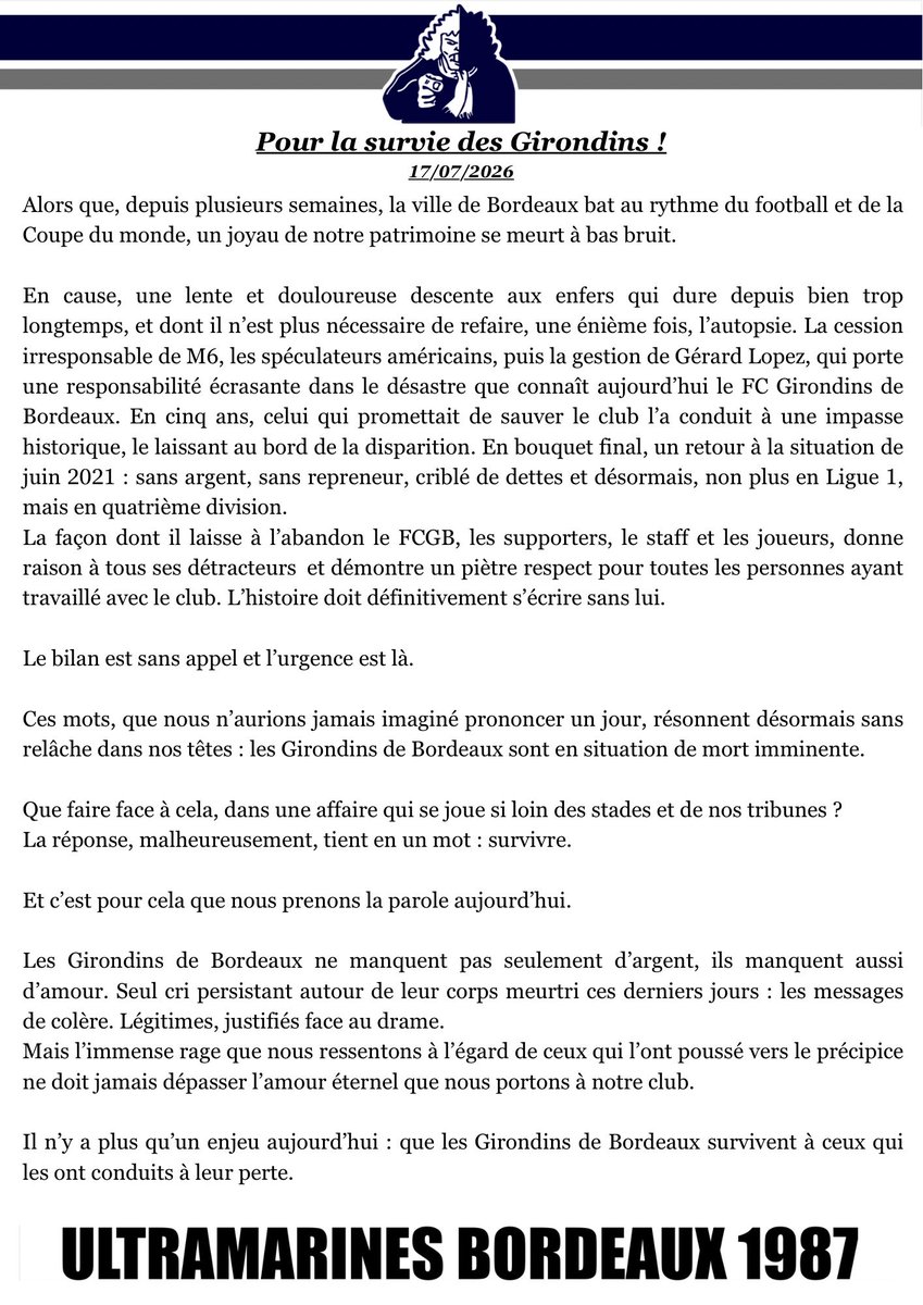 Ultramarines Bordeaux 1987 tweet media