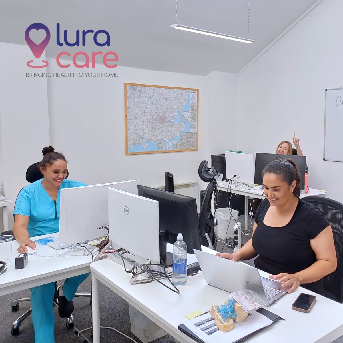 LuraCare_Health's tweet photo. 🇬🇧@LuraCare_Health #UK is getting busy!
🦷We are improving and restructuring our #HomeDentalCare services to reach more #OlderPeople and people with #disability in #CareHomes and #DayCentres
💜We are so proud of all our #team; they are changing lives and bringing quality #care https://t.co/eCMo4PGA3A