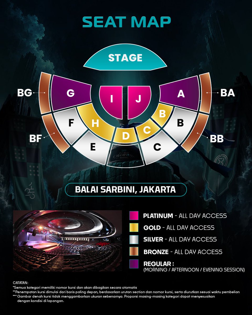 ruangguru's tweet photo. 🔥 FINAL CHAPTER CLASH OF CHAMPIONS SEASON 3 🔥

Saatnya menyaksikan penentuan Ultimate Champion! 🏆⚔️

Bukan cuma nonton, kamu juga bisa:
✨ Meet & Greet dengan para Champions
✨ Menyaksikan special performances
✨ Seru-seruan bareng 🫶

Catat tanggal pentingnya yuk!

✨ Ticket Sale ✨
🗓️ Mulai Rabu, 29 Juli 2026
⏰ 12.00 WIB
🏷️ https://t.co/IUUJMZgddN

✨ Event Day ✨
🗓️ Sabtu, 22 Agustus 2026
📍 Balai Sarbini, Jakarta

#Ruangguru #ClashOfChampionsS3 #RuangguruClashOfChampionsS3 #CoCSeason3
