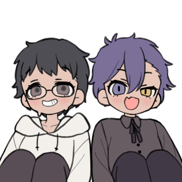 MesianVelari's tweet photo. Irl v Vtuber :D

I've been let near a picrew again! anyone who's met me knows that I uhh short circuit in social settings unless I know anyone lmao
else I kinda just look like an ordinary dude lol https://t.co/Qfcl8IgP13