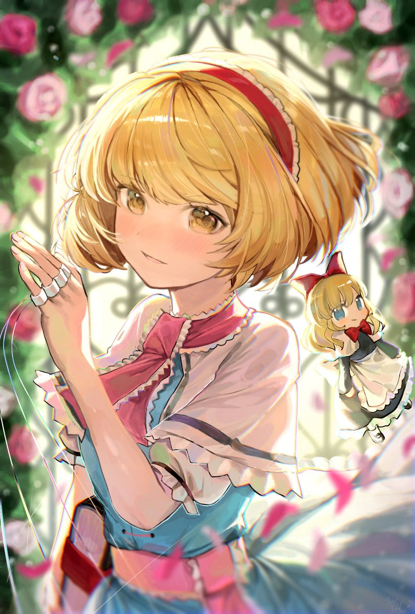 lH5Ob294g653071's tweet photo. 1日遅れのアリスの日です！
#東方project
#7月16日は七色の日 https://t.co/JP1nQWEANr