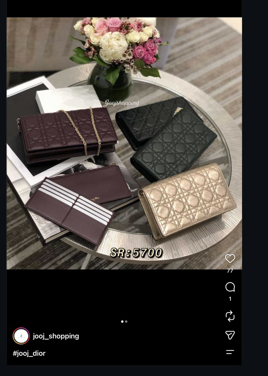 Florist_Ha's tweet photo. قبل الضريبة وقبل كورونا 
من بعد كورونا ما اظن مر علي تضخم وغلاء في الاسعار زيه
وابسط مثال
عندكم سعر الذهب ٢٠١٧
وسعر كلتش ديور ذيك السنة من بيرسونال شوبر وسعرها الحين في موقعهم https://t.co/642g2MMv90
