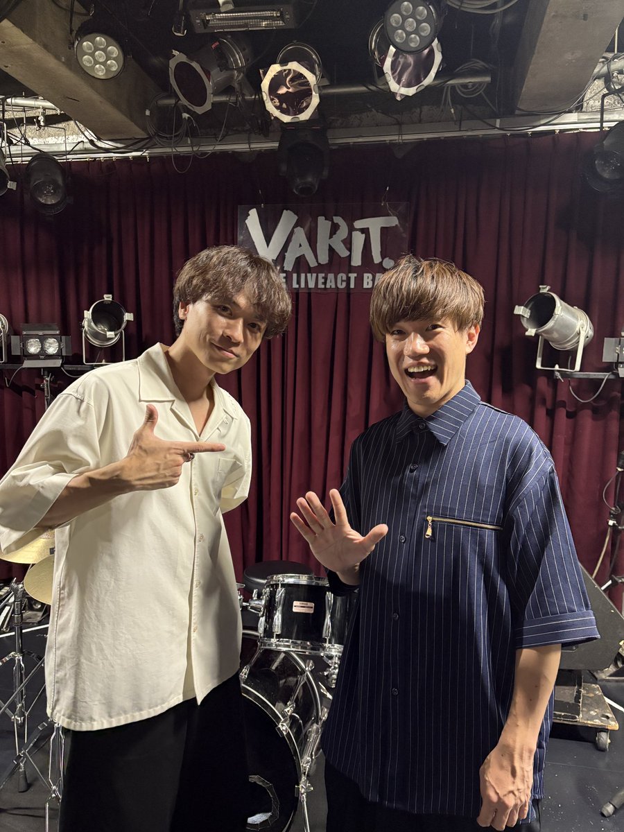 sugi_weaver's tweet photo. 2026.07.16 
#ハイカラフルワンダなつ in神戸VARIT.
ありがとうございました！！
初めましての #FASE さんと最高の1日を過ごす事が出来ました！
VARIT.ももう22周年。これからもお祝い出来るよう僕も頑張っていきます🔥
VARITほんとにおめでとう！ https://t.co/keD224EmU5