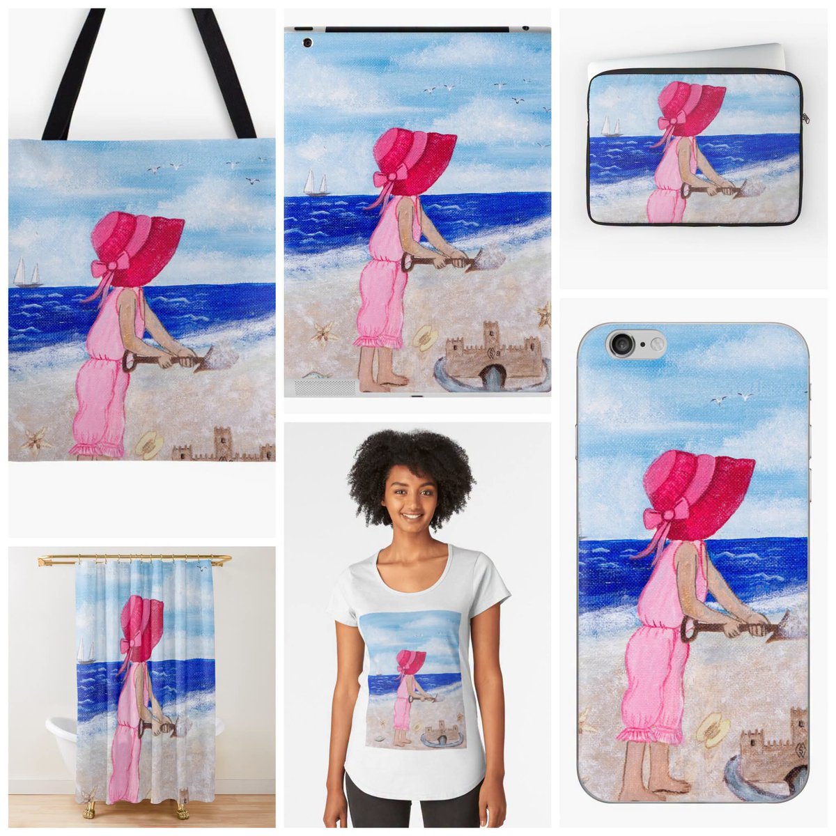 MattStarrFineA1's tweet photo. This is my acrylic painting of a girl playing in the sand at the beach. https://t.co/ixbLvsXQqr
#mattstarrfineart #beach #girl #sandcastle #ocean #art #painting #tshirts #ArtoftheDay #tshirt #artistic #artwork #artlovers #BuyArtOnline #ArtforSale https://t.co/lbwBntWzwJ