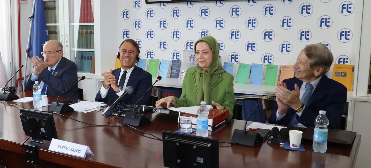 Maryam_Rajavi_P's tweet photo. رژیم ولایت فقیه، فرصت حدود نیم‌ قرن را که می‌بایست صرف توسعه دموکراتیک ایران می‌شد، برای ساختن برنامه اتمی و شهرک‌های موشکی برباد داده است.
در نتیجه امروز اقتصاد ایران در حالت سقوط آزاد است. سال‌هاست که رشد تولید ناخالص داخلی منفی می‌شود. اقتصاد ایران توانایی تولید شغل را از دست داده است.
پول ایران از بی‌ارزش‌ترین پول‌های جهان شده است، زیرساخت‌های کشور دچار ویرانی شده و محیط زیست در عرصه‌های متعدد فروپاشیده است.
بسیاری شهرها از جمله پایتخت به‌ شدت با کمبود آب مواجه‌اند. کشوری که روی دریای نفت و گاز است، در تأمین انرژی مورد نیاز خود ناتوان است و این رژیم با قرار دادن اقتصاد کشور تحت کنترل سپاه پاسداران و بنیادهای وابسته به خامنه‌ای، طبقه متوسط و بخش خصوصی مستقل را نابود کرده است.
