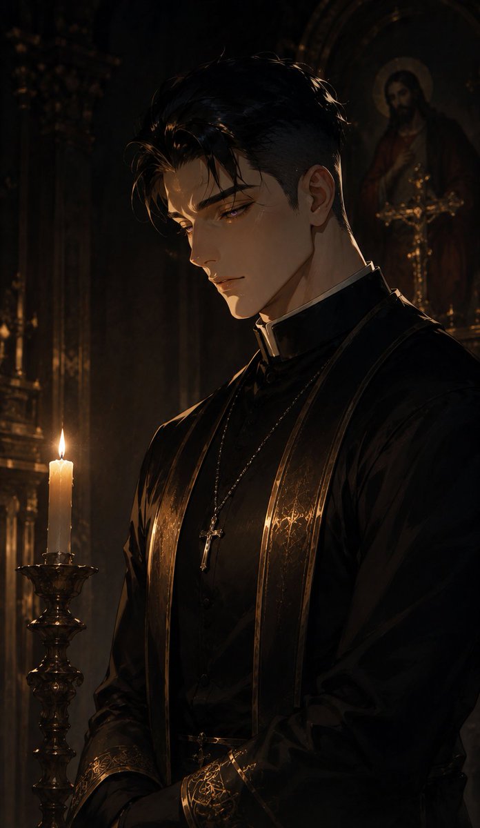 ztcyi's tweet photo. 【原作︰ヒポポタモスさん】ヴァシリー･ハウンド
神父服って激えっちだよね…… https://t.co/zeVEjvFsg0