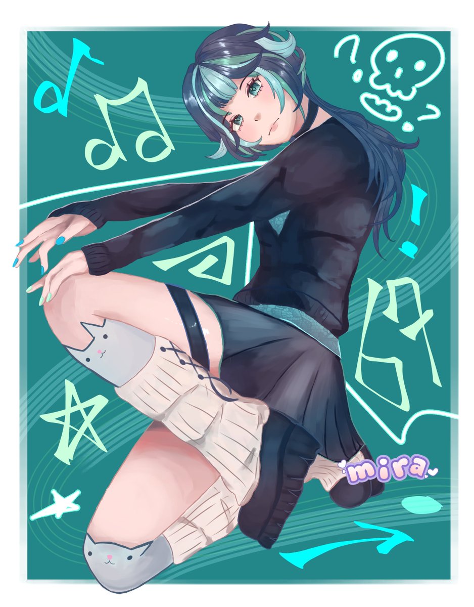 mira ᡣ𐭩.ᐟ (ART RAFFLE AUG 26) tweet media