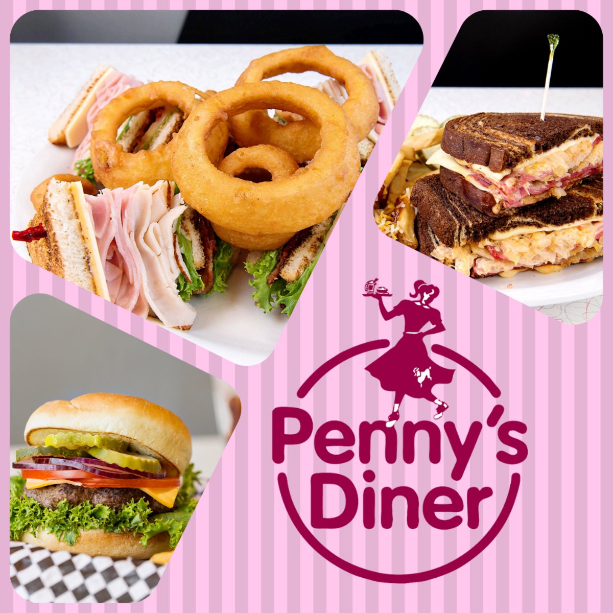 PennysVaughn's tweet photo. We're serving up #burgers, #sandwiches, and so much more. Order online or stop by Penny's Diner Vaughn today! #dinerlife #dinerfood https://t.co/flv9Z9Sq8i