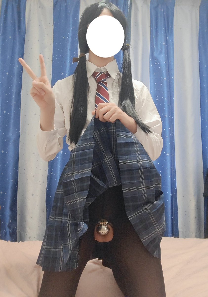 qimeng_520's tweet photo. 杂鱼～杂鱼(〜￣▽￣)〜
#男娘 #男の娘 #jk https://t.co/nvklcWDHcw
