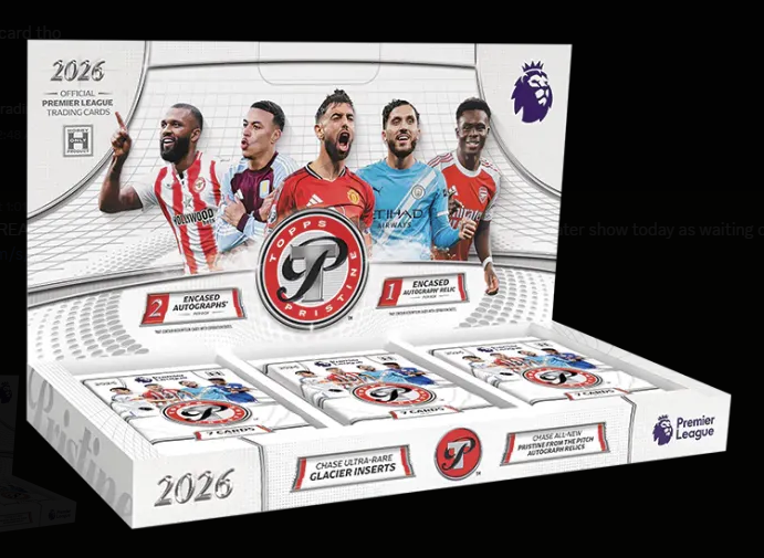 MattHDGamer's tweet photo. Can we pack a 1 of 1 Max Dowman??

Premier League Pristine box breaks 🔥

Huge new release, these boxes are amazing https://t.co/8nAloTuJTr
