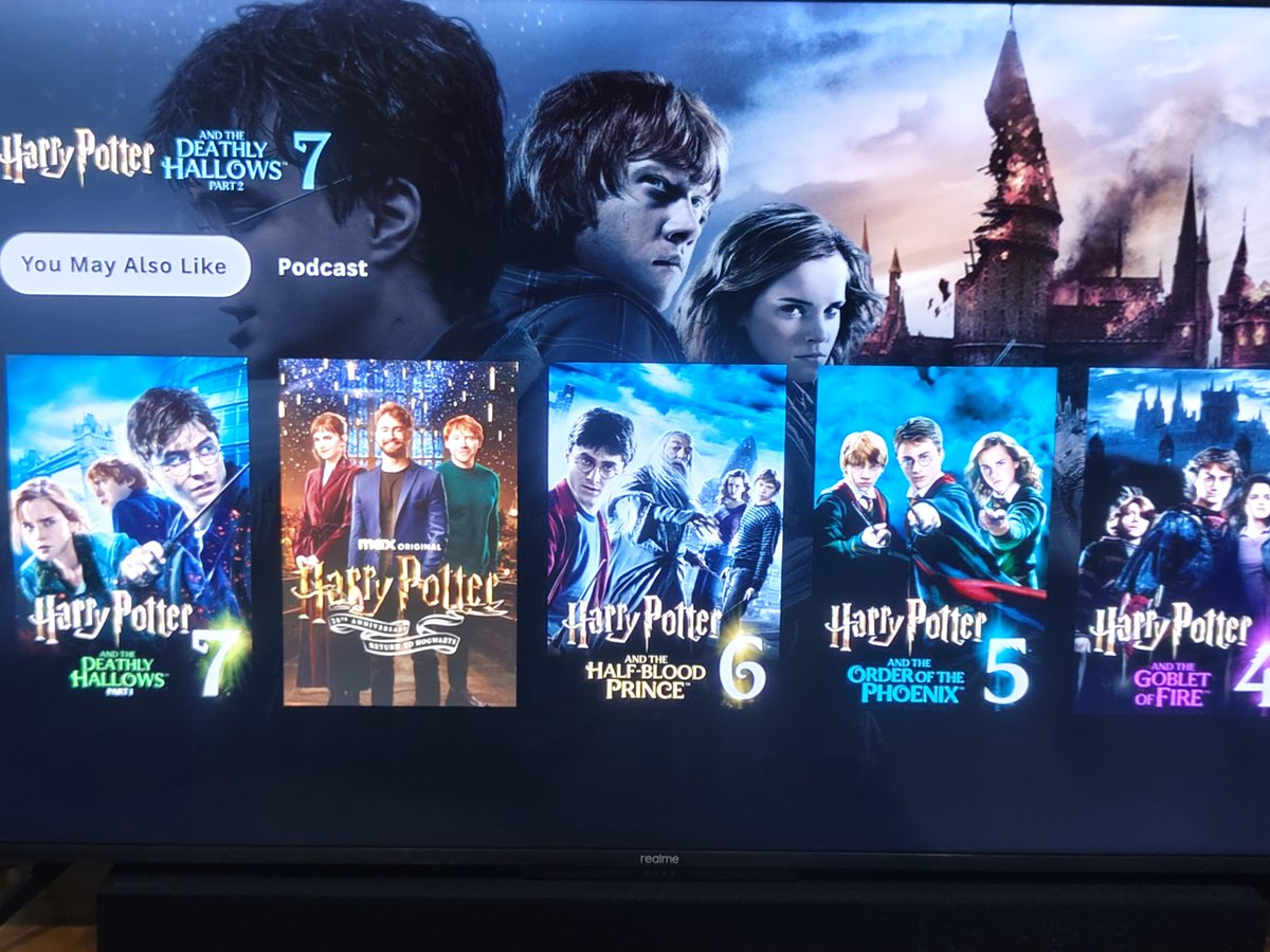 Widino's tweet photo. Semenjak langganan HBO Max udah ga pernah buka Netflix lagi. Bagus2 koleksi filmnya.

Hari ini baru nuntasin rewatch Harry Potter secara urut, padahal filmnya udah 25 tahun lalu dari film pertamanya tp masih seru bgt ditonton. https://t.co/uKanoffpQV
