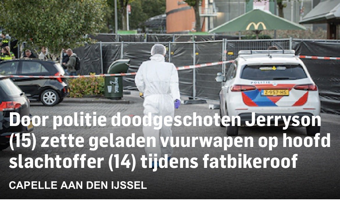 Olafvandijk's tweet photo. Volgens nabestaanden was Jerryson “heel lief”, “sociaal” en “loyaal”.
Tja. 🙄 #fatbike #capelle
https://t.co/G0fs4dK3dZ https://t.co/DhpAXRl8AM