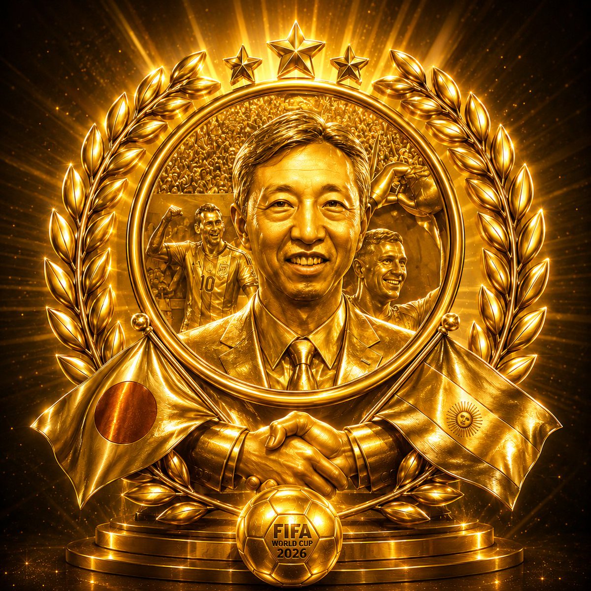 MComadreja's tweet photo. Me abrazo a este Embajador del Japón en Argentina de oro

¡Una más embajador!
               🇦🇷❤️🇯🇵 https://t.co/YEJd45hGzR