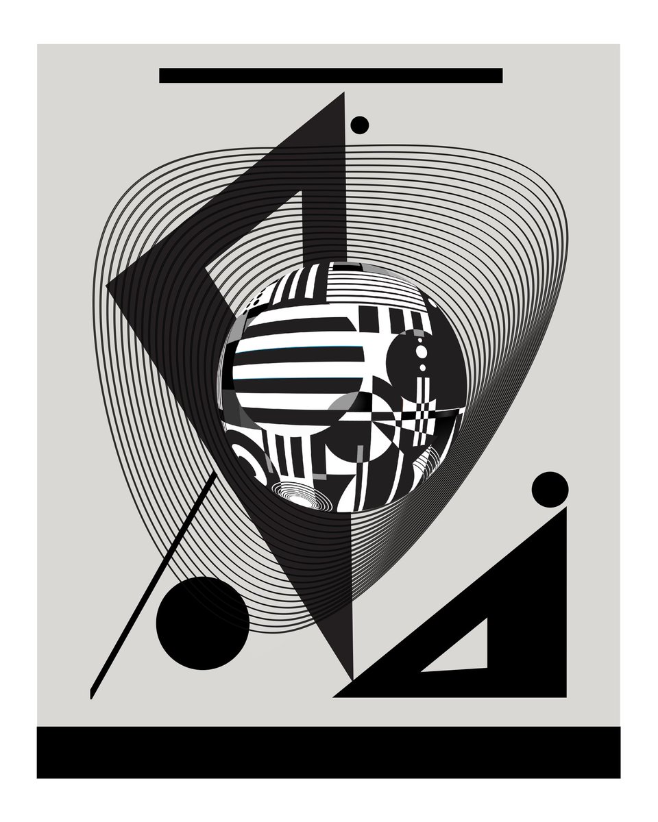 vivian_gallery's tweet photo. Minting Soon: Sphere and Friends-Noir Collection #3
Featuring signature sphere #021
“Silent Assembly”
The sphere and its geometric friends gather, sharing a silent harmony and whispering secrets in the dark. 🖤✨
#NFT #SphereArt #GeometryAbstract #VivianGalleryArt #TransientLabs