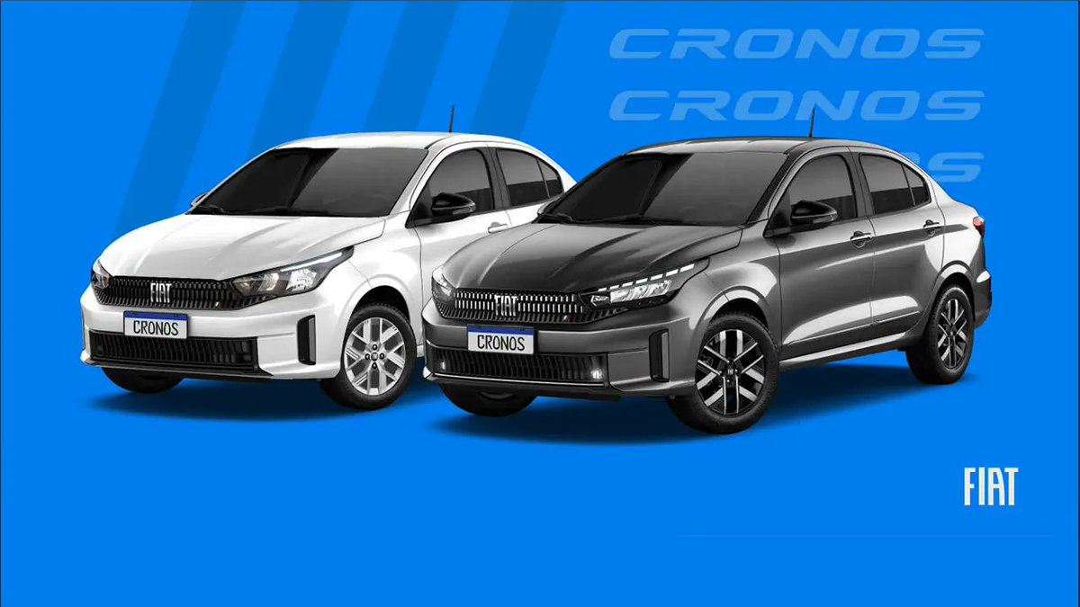 Auto_Plus_arg's tweet photo. ¡Fiat Cronos 2027 en Argentina! 🚗

 El sedán cordobés estrena la gama MY2027 con un reordenamiento de versiones. La novedad: la variante Drive Plus suma faros delanteros y antiniebla Full LED 💡. El motor sigue siendo el conocido 1.3 Firefly de 99 CV.
(Sigue...) https://t.co/1bBBZnacRO