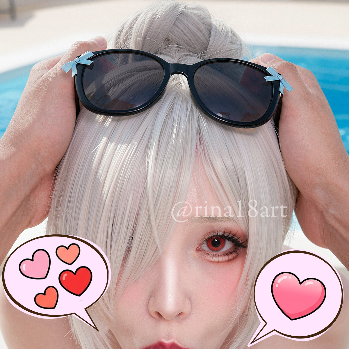 rina18art's tweet photo. Cinderella: Crystal Wave シンデレラ(NIKKE) 💋💕
https://t.co/PP5uXvq3nB https://t.co/obFyK50Wbj