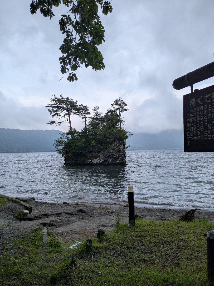 K2_KNK's tweet photo. 遊覧船で十和田湖めぐり。湖の水が青い。 https://t.co/8OXmlz1aSn