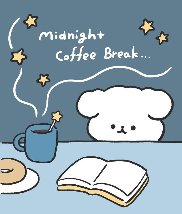 yuuri_oinu's tweet photo. 眠れない夜のコーヒータイム☕️📖💫 https://t.co/lM8bf1kbg1