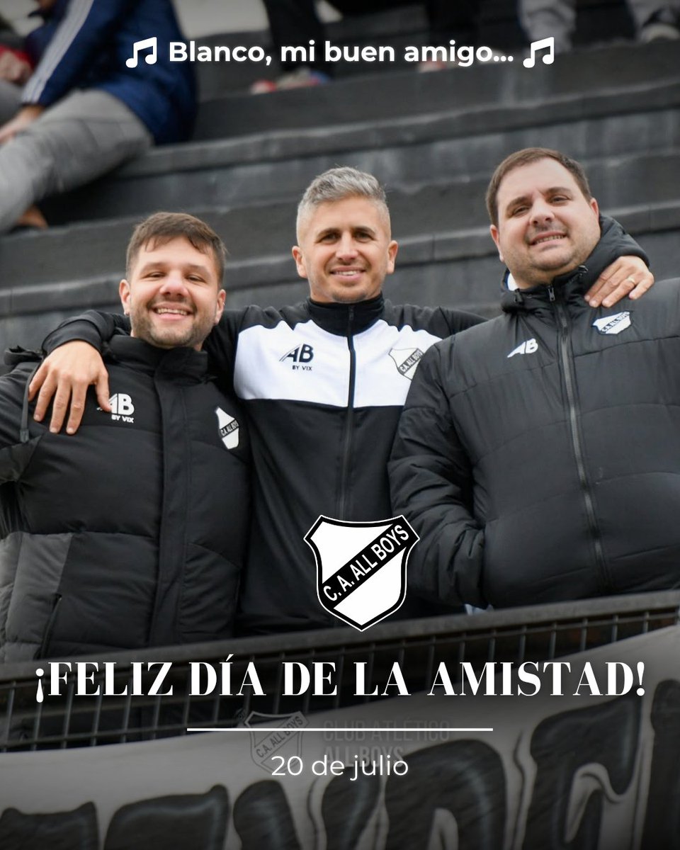 caallboys's tweet photo. 🎶 Blanco, mi buen amigo... 🎶

Feliz día a quienes aman y alientan a estos colores

🤍🖤 #ElRoccaParaAllBoys 🖤🤍 https://t.co/MpoDkFLFEZ