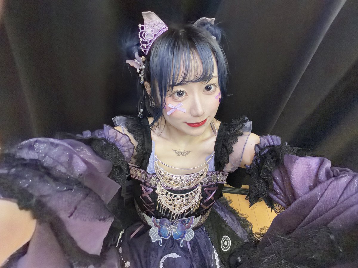 eraikachan's tweet photo. Sweet Candy🍬 紫式部担当

紫織らいかでした💜🦴

たくさん伝えたいことあるけれど書ききれないので一言で伝えます。

みんな愛してるよ❣️

生 2025.7.6
没 2026.7.15

またどこかで会おうね！ https://t.co/nQPjqfPtv9
