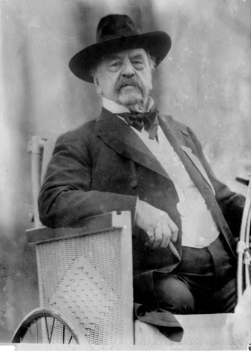 BarnabyHistory's tweet photo. 🇺🇸 Daniel Sickles seduced Queen Isabella II of Spain.

It earned him the nickname “The Yankee King of Spain."

President Grant appointed him ambassador to Spain in 1869. His core objective from the State Department was to negotiate the American acquisition or annexation of Cuba.

Sickles had other plans and did his own thing. Kinda like at Gettysburg.

He ended the affair by marrying one of the Queen's personal assistants, 23 year old Caroline de Creagh, in 1871.

They lived together in Paris and had two children, Eda and George Stanton. 

In 1879, Sickles decided to return alone to the United States, leaving Caroline and the children behind in Europe. 

They remained ‘married’ until Sickles' death in 1914.