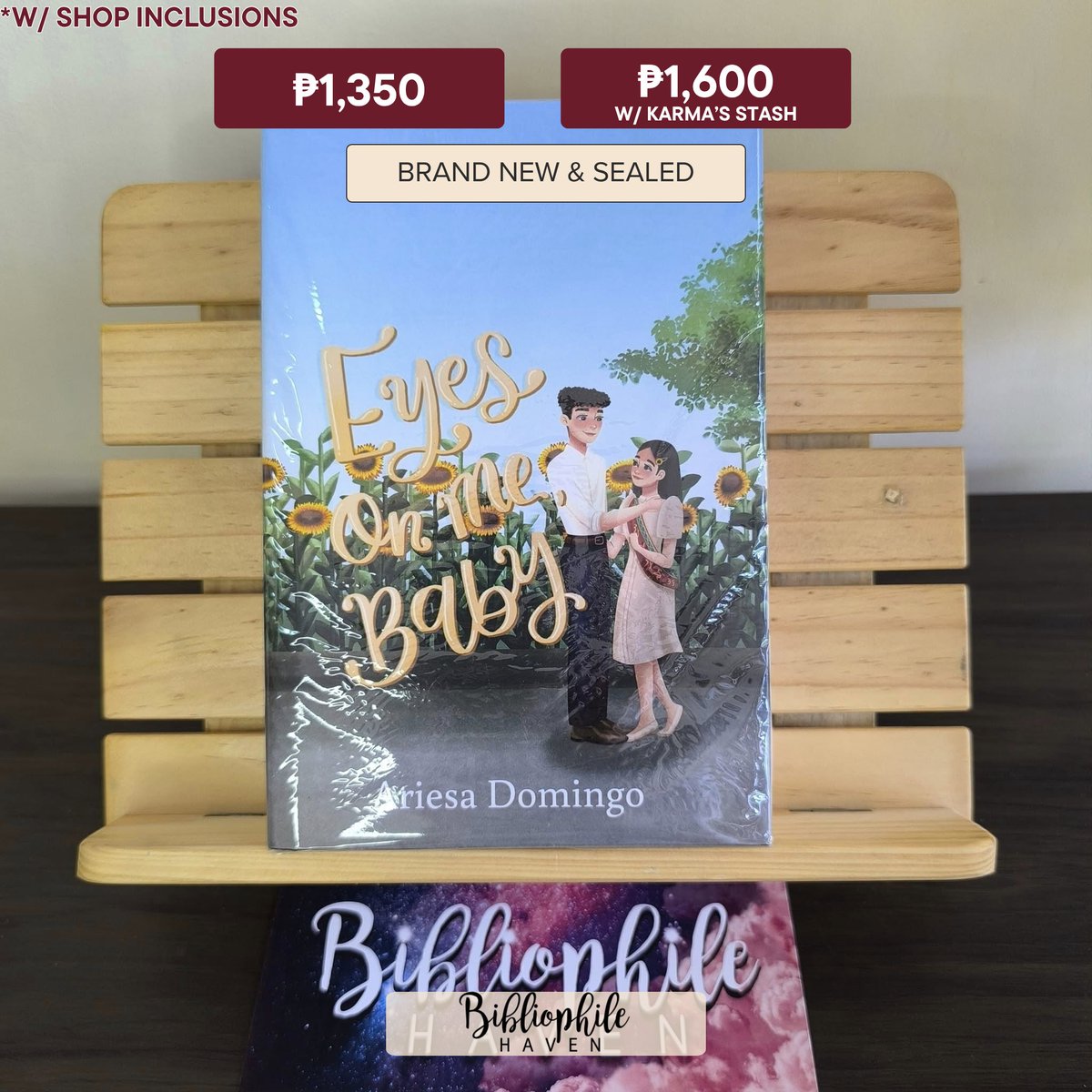 BibliophileHvn's tweet photo. Eyes on Me, Baby
- ₱1,600 (w/ official Karma's stash, book, official inclusions)
- ₱1,350 (book + official inclusions)

Parker Yapchengco
- ₱1,000
by Beeyotch / Ariesa Domingo
Order form: https://t.co/hmIdVSrr9v https://t.co/NKOTiuRl23