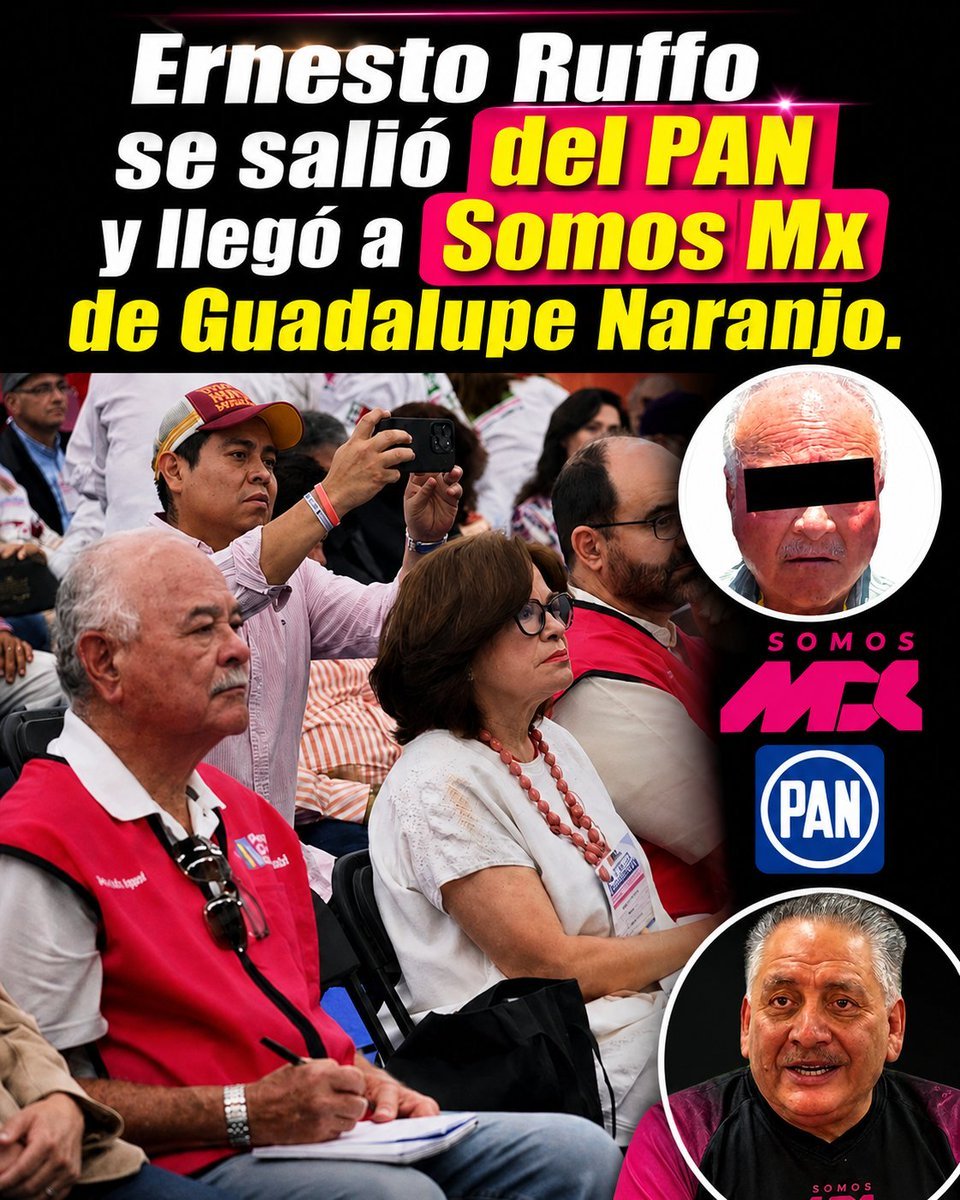 _JARGD_'s tweet photo. Cae preso el primer miembro del nuevo partido SOMOS MX de Guadalupe Acosta Naranjo por HUACHICOLEO y delincuencia organizada. https://t.co/4s8fBbtwL0