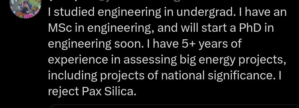 MangingisdaSays's tweet photo. Oh eto technical person. Engineer na ayaw sa Pax Silica.

Philippine law requires ENVIRONMENTAL IMPACT ASSESSMENT studies for projects like this, which include assessment of not only envi but also social and cultural impacts.

Walang monopolyo ang mga engineer sa usaping ito. https://t.co/6WO9wNQBLr