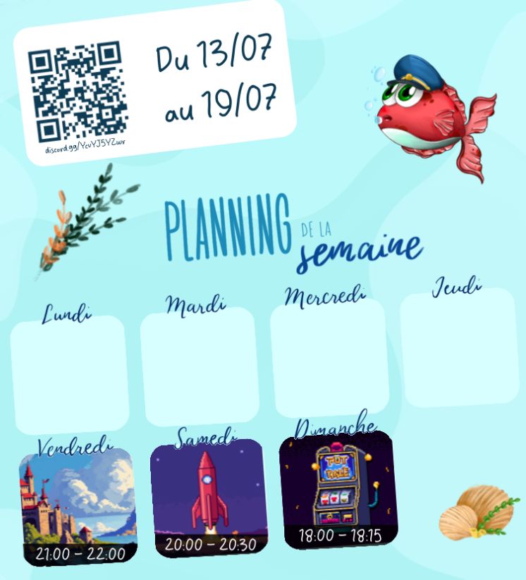 BouteilleDiscrd's tweet photo. JDR, machines à sous, c'est ce qu'on vous propose ce week-end sur BaM ! Bonne fin de semaine ! https://t.co/2ukvGnyYX3