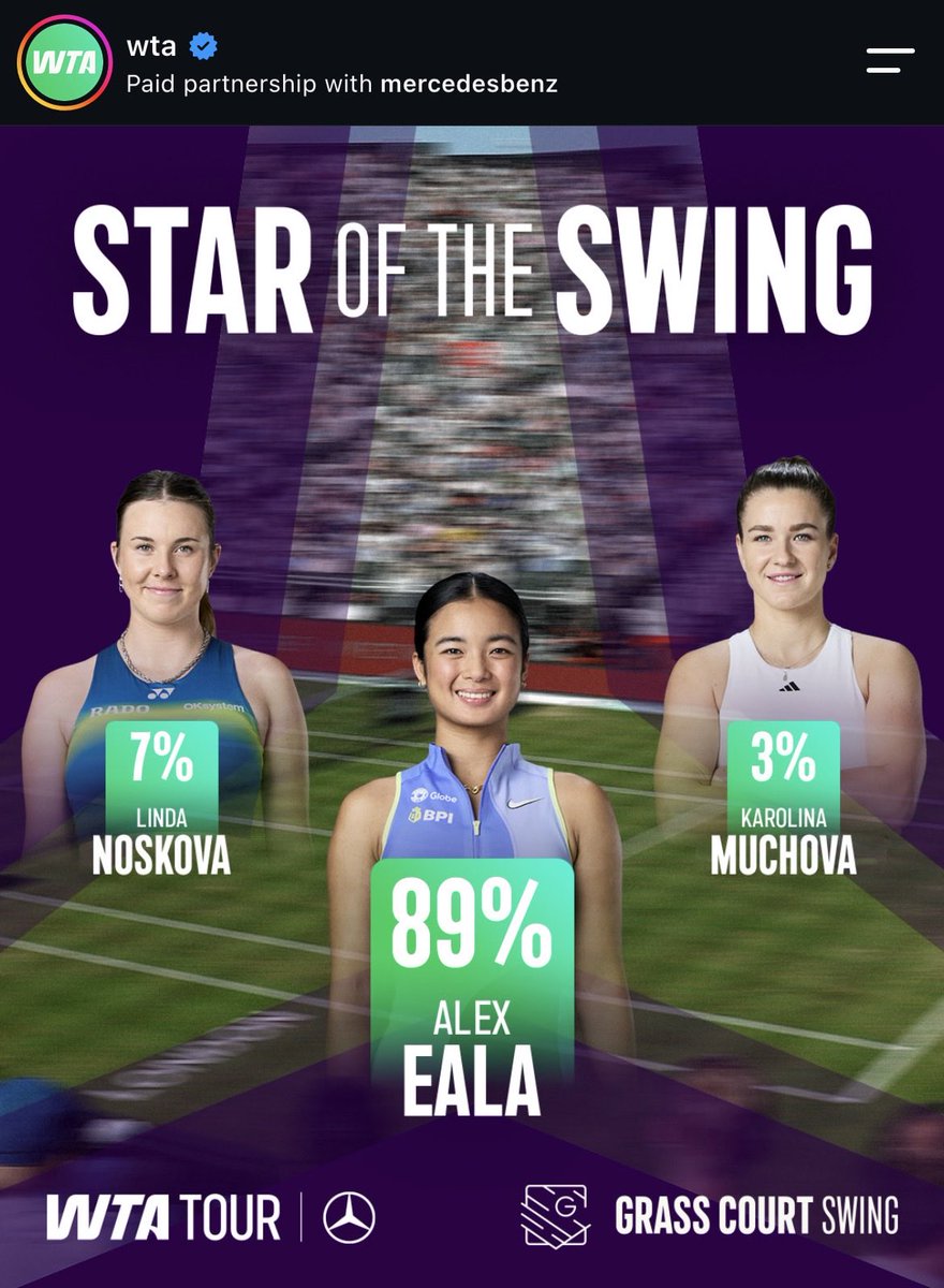 EalaKillDHaters's tweet photo. Haters are cryin, the frogs are craokin’ 

Eala nations showed up and we never back down on a vote. Its a national talent! Hahaah

Daming iyaccc sa insta page ng WTA https://t.co/oUPYWlMU6K