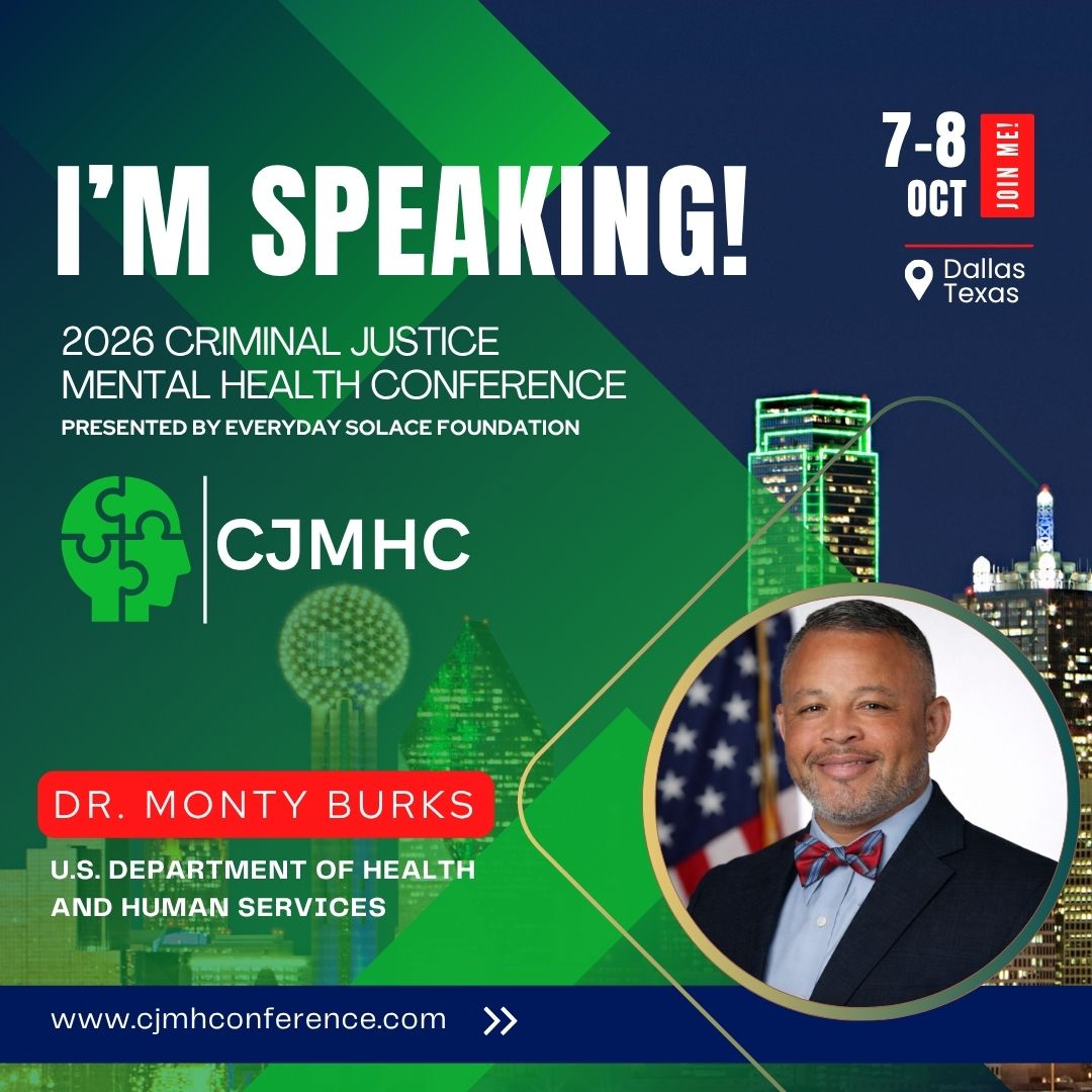 DrBelayDReddick's tweet photo. Grateful that Dr. Monty Burks, Director of @HHSGov Faith Center, will join us at 2026 #CJMHC, presented by #EverydaySolaceFoundation. He's a powerful voice at the intersection of faith + #reentry + mental health.
Register at 👉https://t.co/AMi53zIfQs.
#reentryconference https://t.co/LHRq8FnZOi