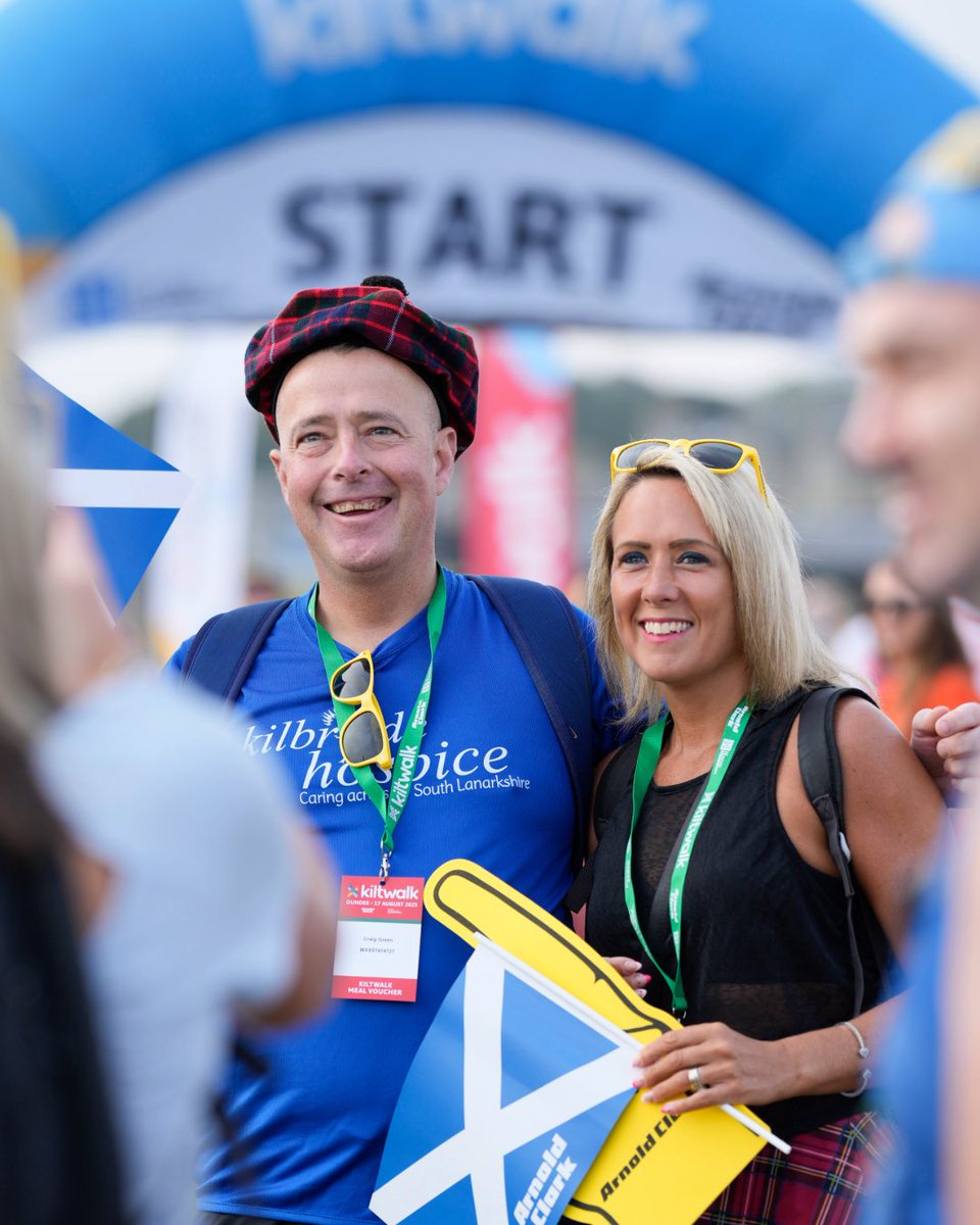thekiltwalk's tweet photo. Last few spaces remaining in the DUNDEE MIGHTY STRIDE 9:30am wave from West Sands, St Andrews ➡️ Slessor Gardens, Dundee. 

Don’t worry, we still have plenty of availability in our 10am wave time. 😊

👉https://t.co/D8VnWfWBHE https://t.co/TazI4Nvlkd