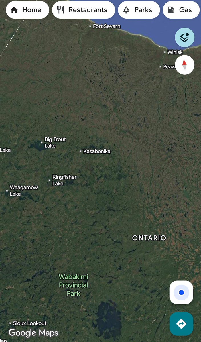 asteadkayak's tweet photo. @JebPosts We do forestry management... there's some reasonable critiques around approach and funding. 

Unless you've travled north of Superior though, hard to have a sense of just how impossible it would be to 100% prevent this every year.

This area is about the size of California btw: https://t.co/493bBn9WKL