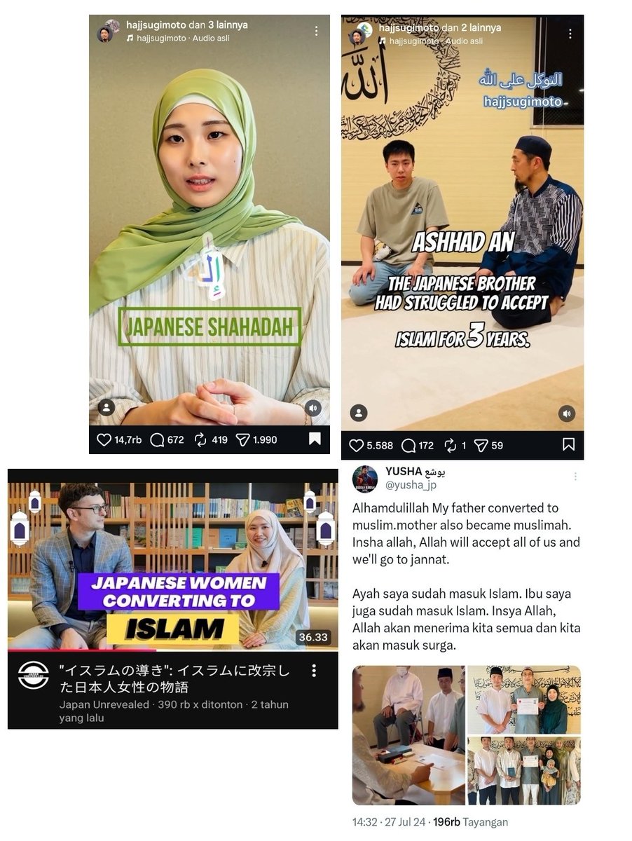 jam17771's tweet photo. @Crazyunfill94 "Expert on islamic thought"?? They are the ones who are more worthy of being called experts on Islamic thought in japan than her. Cry more.🤭 https://t.co/avVSuJyFFk