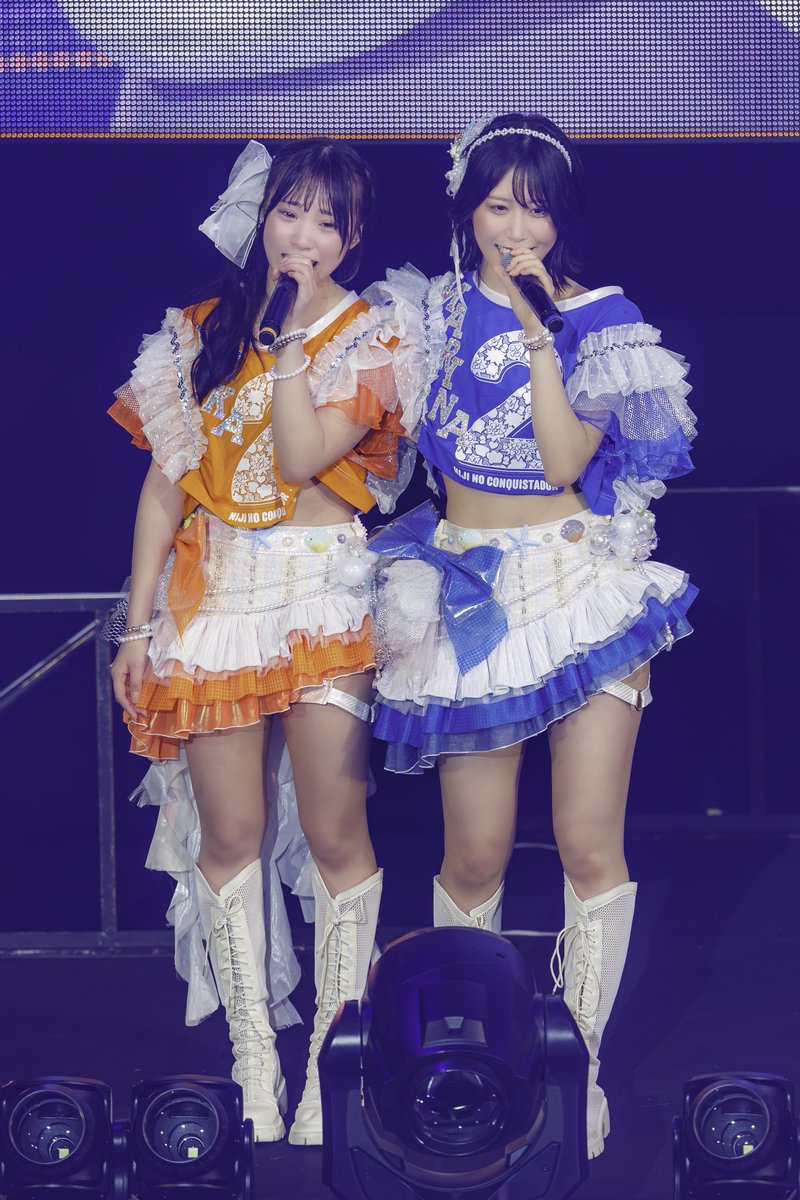 chamcham_0317's tweet photo. 2026.7.14
虹のコンキスタドール 12th Anniversary LIVE
「ニューレジェンドインサマー！」
📍⽇本⻘年館ホール

尾林結花さん(@obayashi_yuika )
隈本茉莉奈さん(@kumamoto_marina )

#虹コン12周年 
#おばやしいとおし #尾林結花
#あのね茉莉奈 #隈本茉莉奈
#虹コン https://t.co/aHHuQ9jX4L