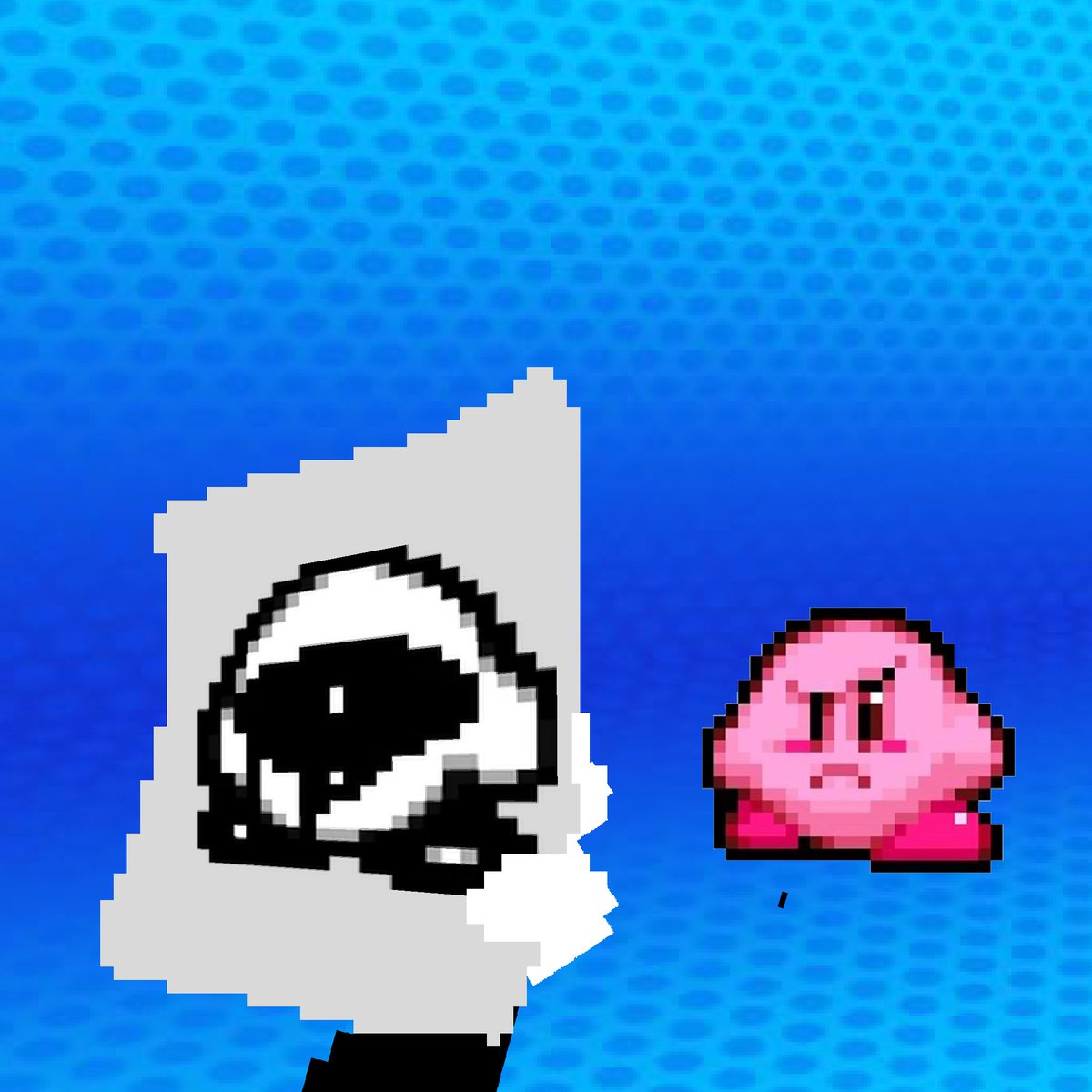 Itsame_Jumpman's tweet photo. OK... 

I DIDN'T REMEMBER YOU LIKE THAT EITHER.

DON'T TAKE IT THE WRONG WAY, I MEAN PINK IS A NICE COLOR. 

BUT I DON'T KNOW IF IT SUITS YOU. https://t.co/9JhM19m9Dd