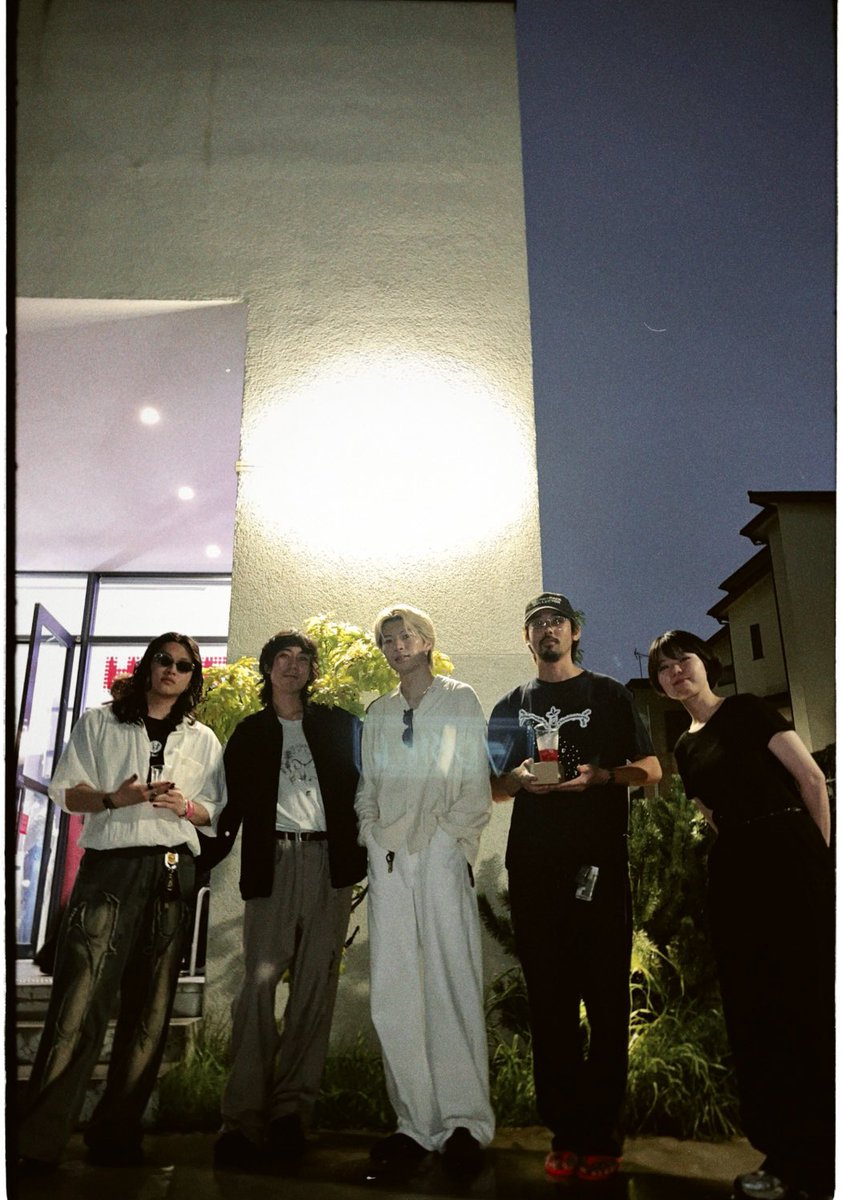 gingersamm_jp's tweet photo. ✴︎ 𝗧𝗛𝗔𝗡𝗞 𝗬𝗢𝗨 ✴︎

いいちこスーパー×G-SHOCK Night Event『HYPER POP』 
Produced by GIRL HOUYHNHNM

-set list-
1.サテライト
2.kioku
3.廻る
4.風を掴んで
5.タイムラプス
6.火花

Vo./Gt. 山田京侍
Dr. 片岡智哉
Ba. TT (ひゅ〜どろん)
Gt. 斉藤雄哉
Key. すぎばやし あかね (jamoa.) https://t.co/99y1qx84vP