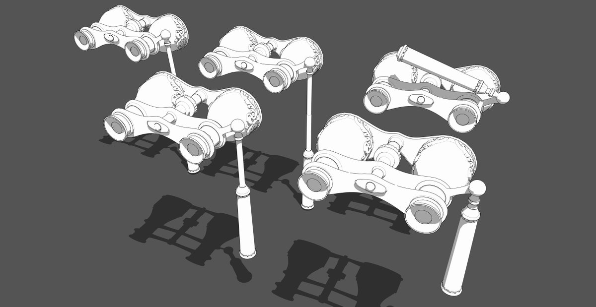 12months_made's tweet photo. 오페라글라스 제작 중입니다. 👀
Working on an opera glass.
Coming soon.
#ACON3D #SketchUp #ClipStudio #3DAssets https://t.co/8yjaGxdXoW